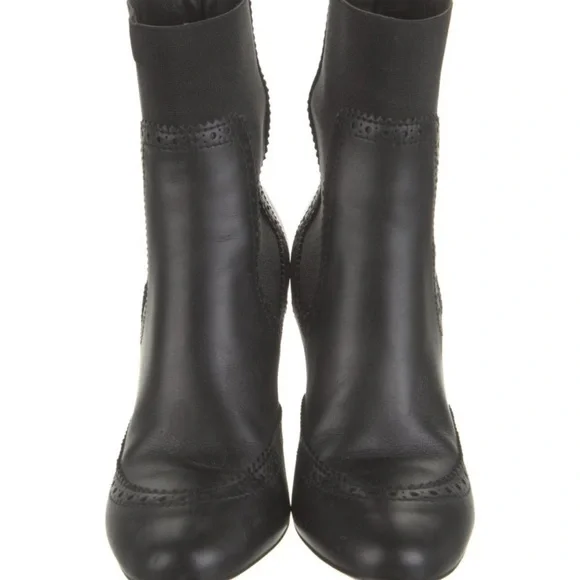 Balenciaga Leather Ankle Chelsea Boots Women size 9.5 - Picture 5 of 5